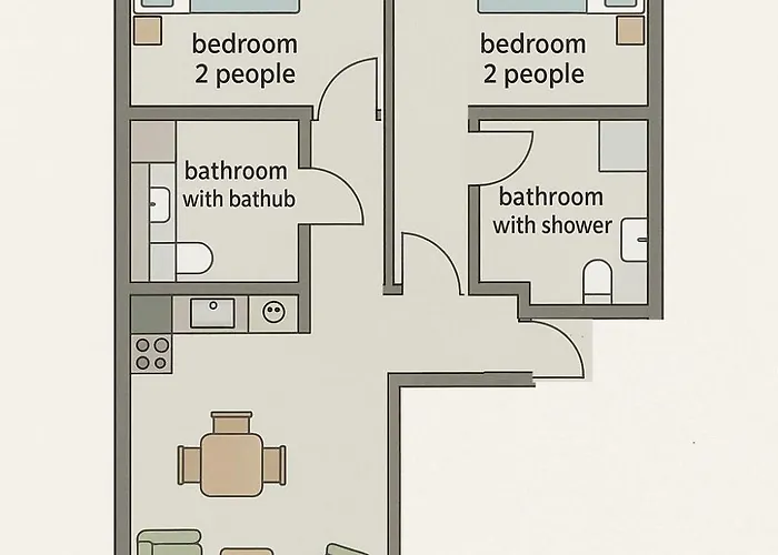 Lejlighed George - 3 Pools, 2 Bedrooms & 2 Bathrooms *