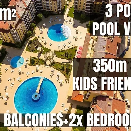 George - 3 Pools, 2 Bedrooms & 2 Bathrooms Appartement